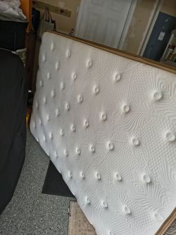Mattress with the frame full $100