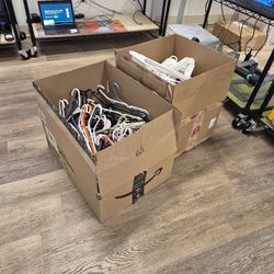 150 Plastic Hangers - Perfect Space Saving Clothes Hanger - Durable and Strong Closet Organizers $40