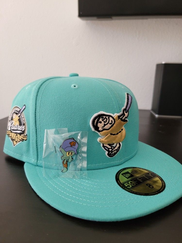 Mint San Diego Padres Lavender Bottom 40th Anniversary Side Patch 'Squidward'