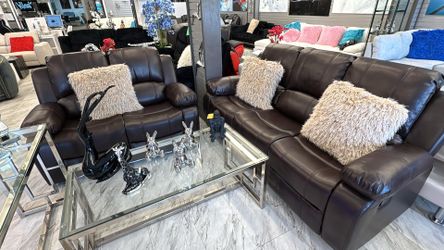 Sofá and loveseat. Reclining Set