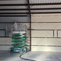 Spray foam insulation