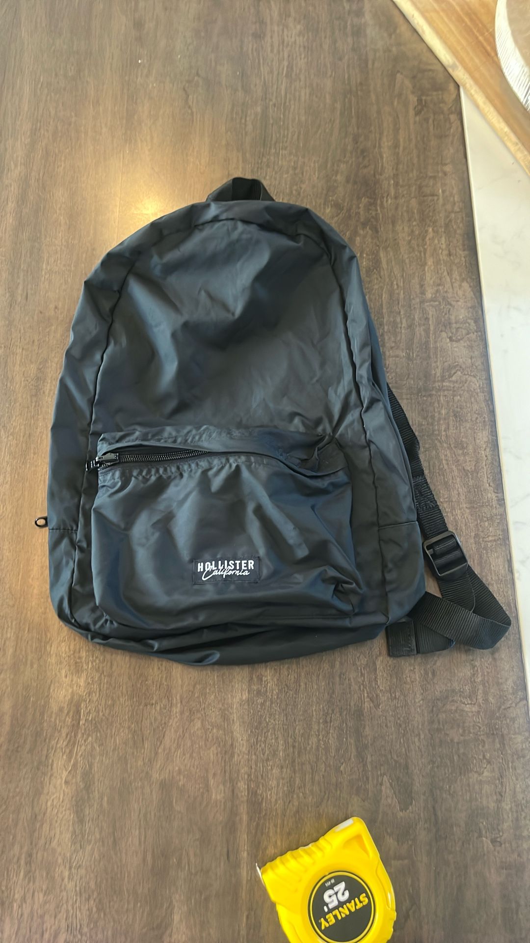 Hollister light weight Black Backpack