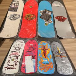 Skateboard Lot - Tony Hawk Jeff Grosso, Santa Cruz