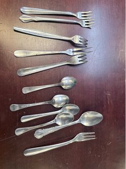Vintage Stainless Flatware Replacement Pieces Lot