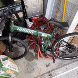 Green Folding Mountain Bike 🚵 80$ Woodbridge Nj