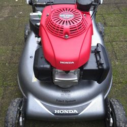 21 in. 3-in-1 Variable Speed Gas Walk Behind Self Propelled Lawn Mower with Blade Stop