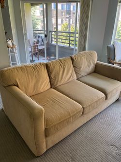 Tan couch