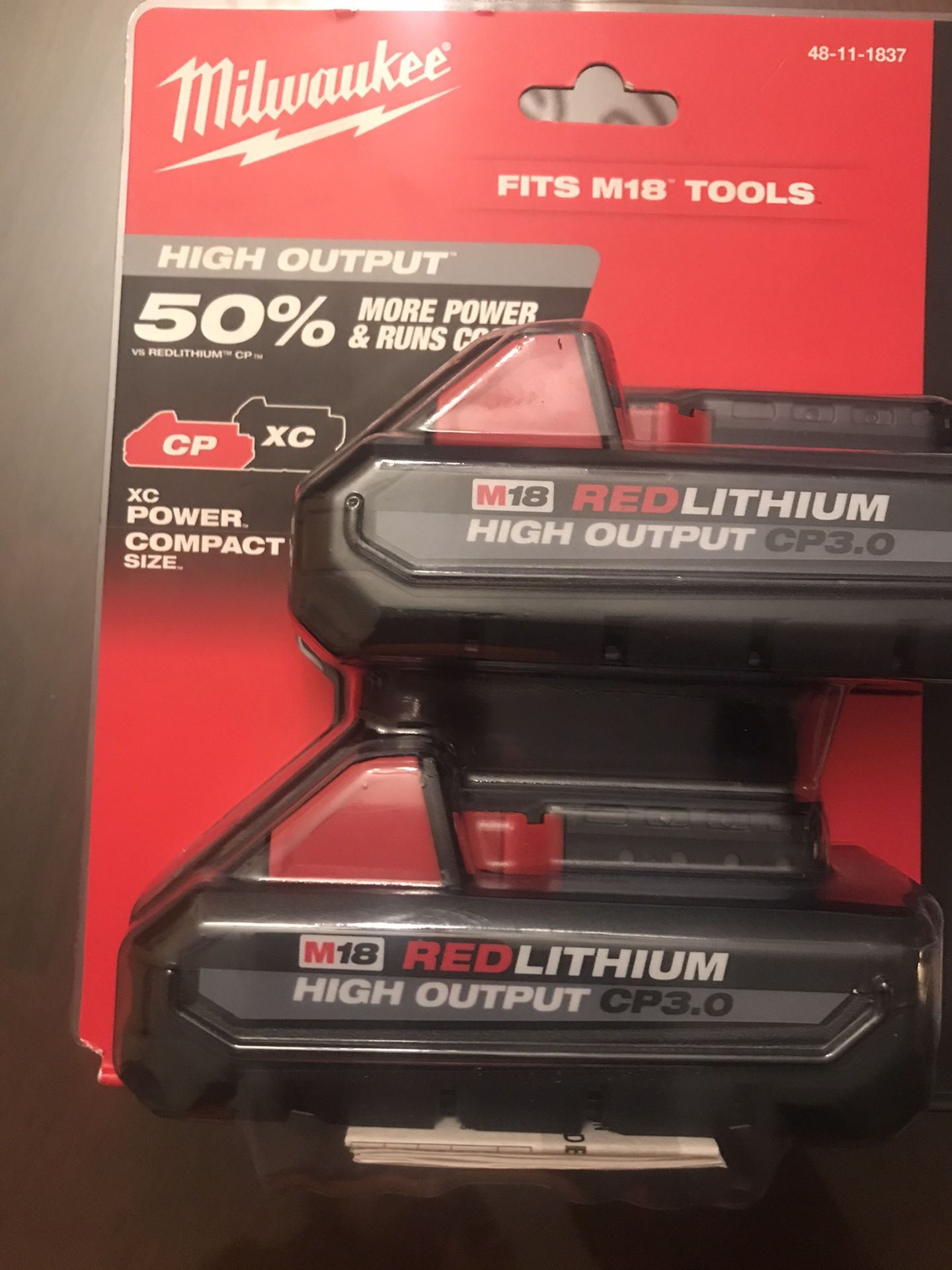Milwaukee batteries 3.0 high output
