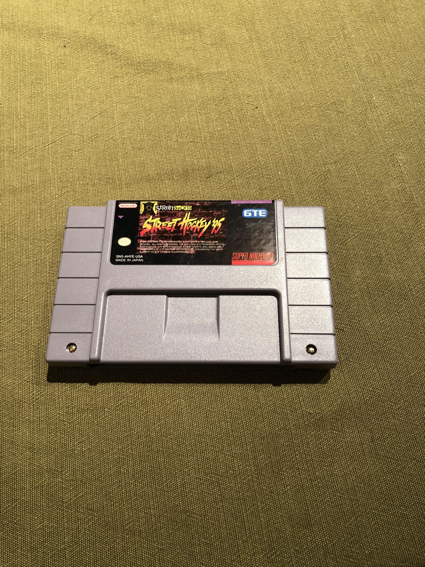 Street Hokey 95’ Super Nintendo