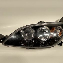 2004 2005 2006 2007 2008 Mazda 3 Hatchbac LEFT HEADLIGHT