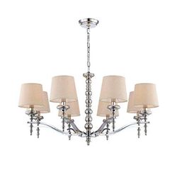 Brand New Extra Large Beautiful 8 Light Chandelier
