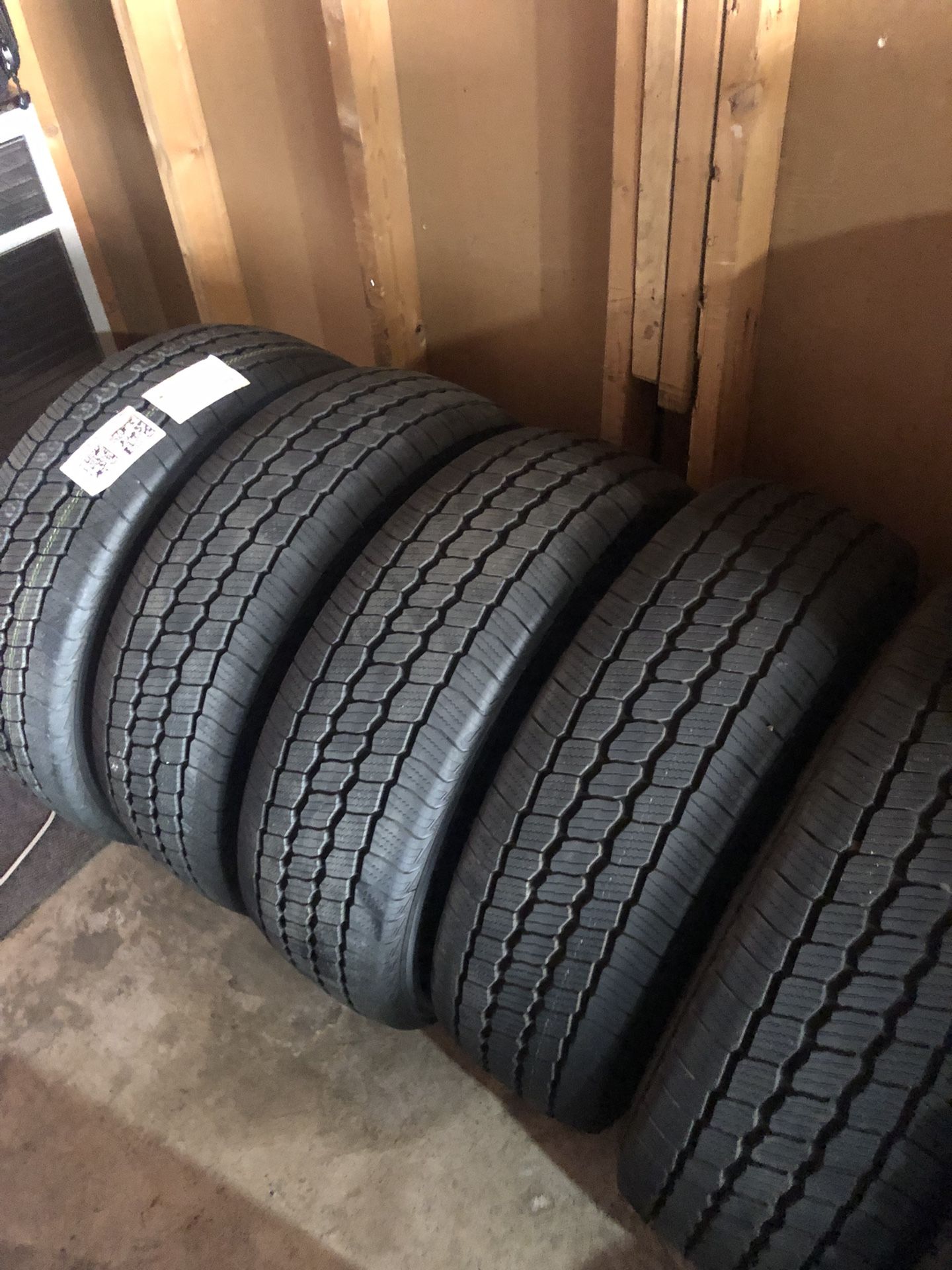 New Sprinter LT 245 75 16 Kumho Crugen HT 51 New Dealer Take Offs. 10 Miles. $750  100% Complete Caps , Studs And Sensors Included Fully Balanced
