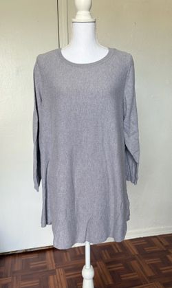 Will Smith Woman light gray A-line long sleeves top size 1X