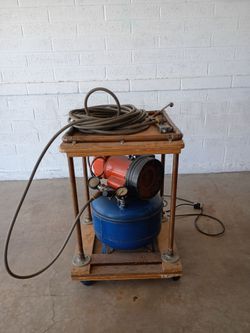 Custom Cart Air Compressor $50