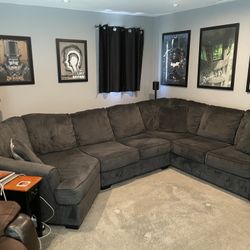 Grey Sectional Sofa Couch