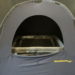 Slumber Pod Blackout Sleep Tent. Navy Blue