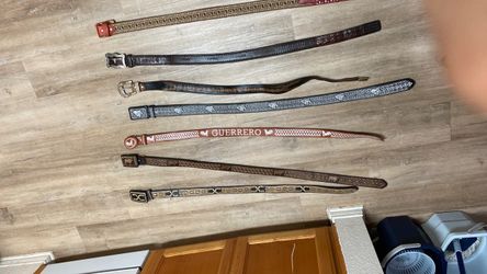 Cinturones, vaqueras