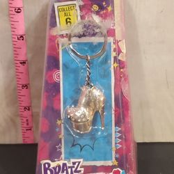 @CHV.  Bratz high heels heel shoe Keychain key Chain ring Blinged