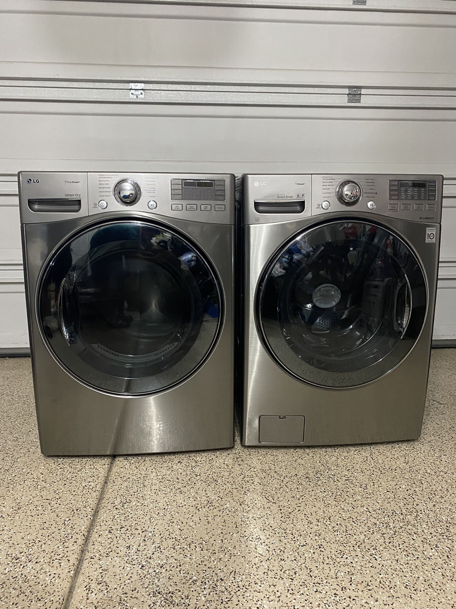 Lg Washer and Dryer Front Load Set 