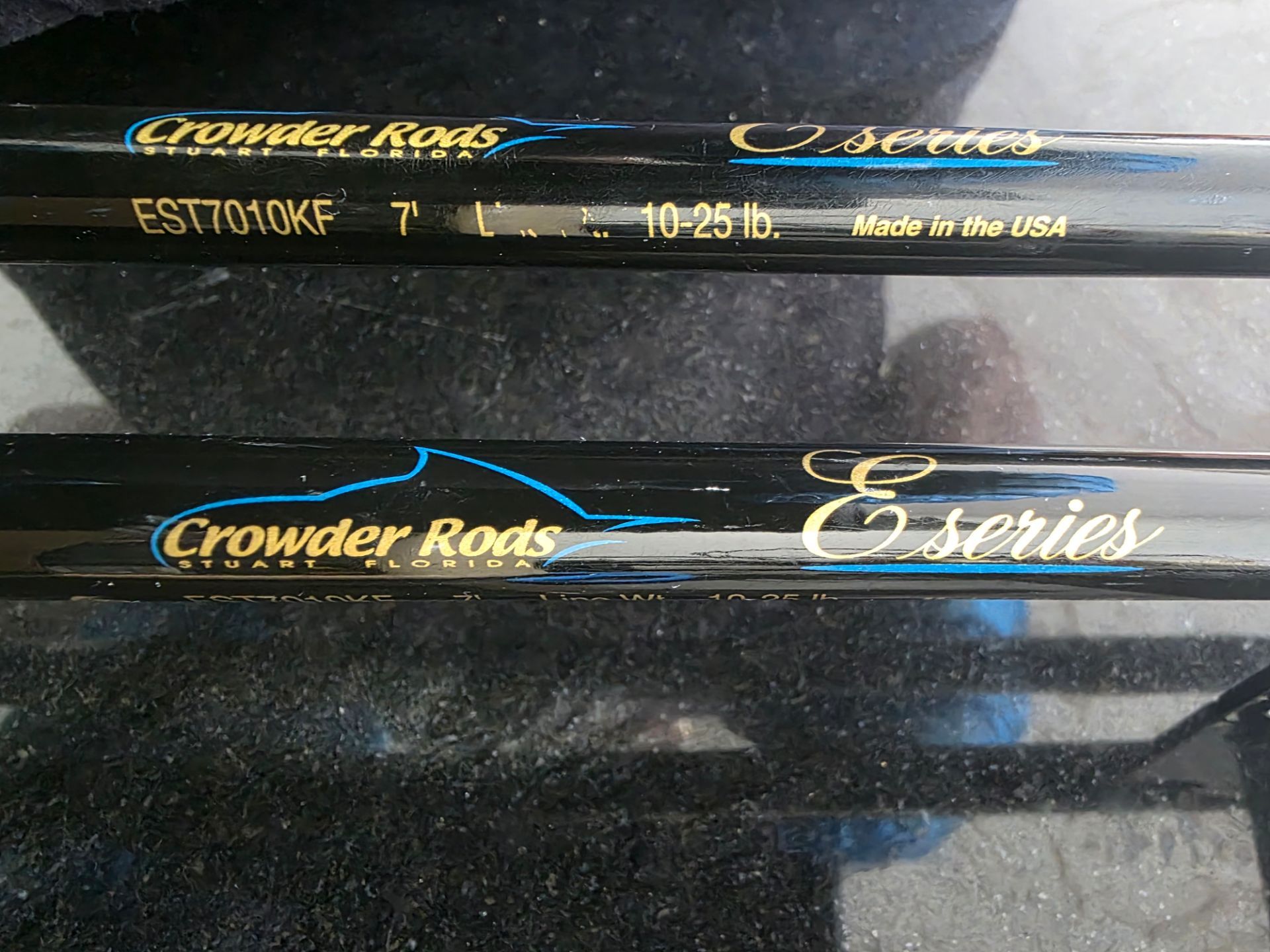 Crowder E-Series 7" boat rods