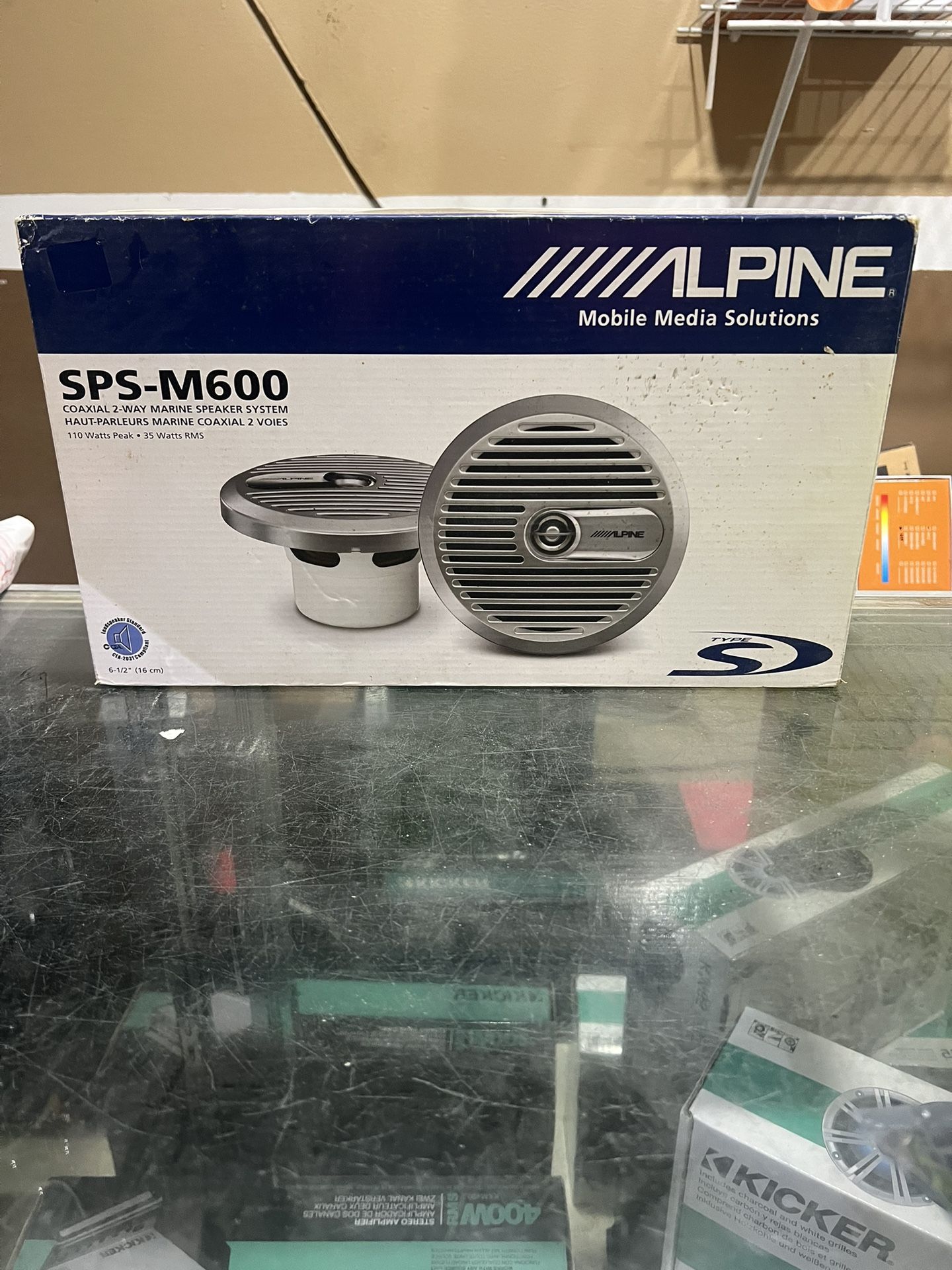 Alpine 6.5 Marine Speaker 