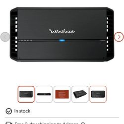 Rockford Fosgate Punch 5 Channel Amplifier