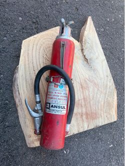 Vintage Ansul Dry Chemical Fire Extinguisher