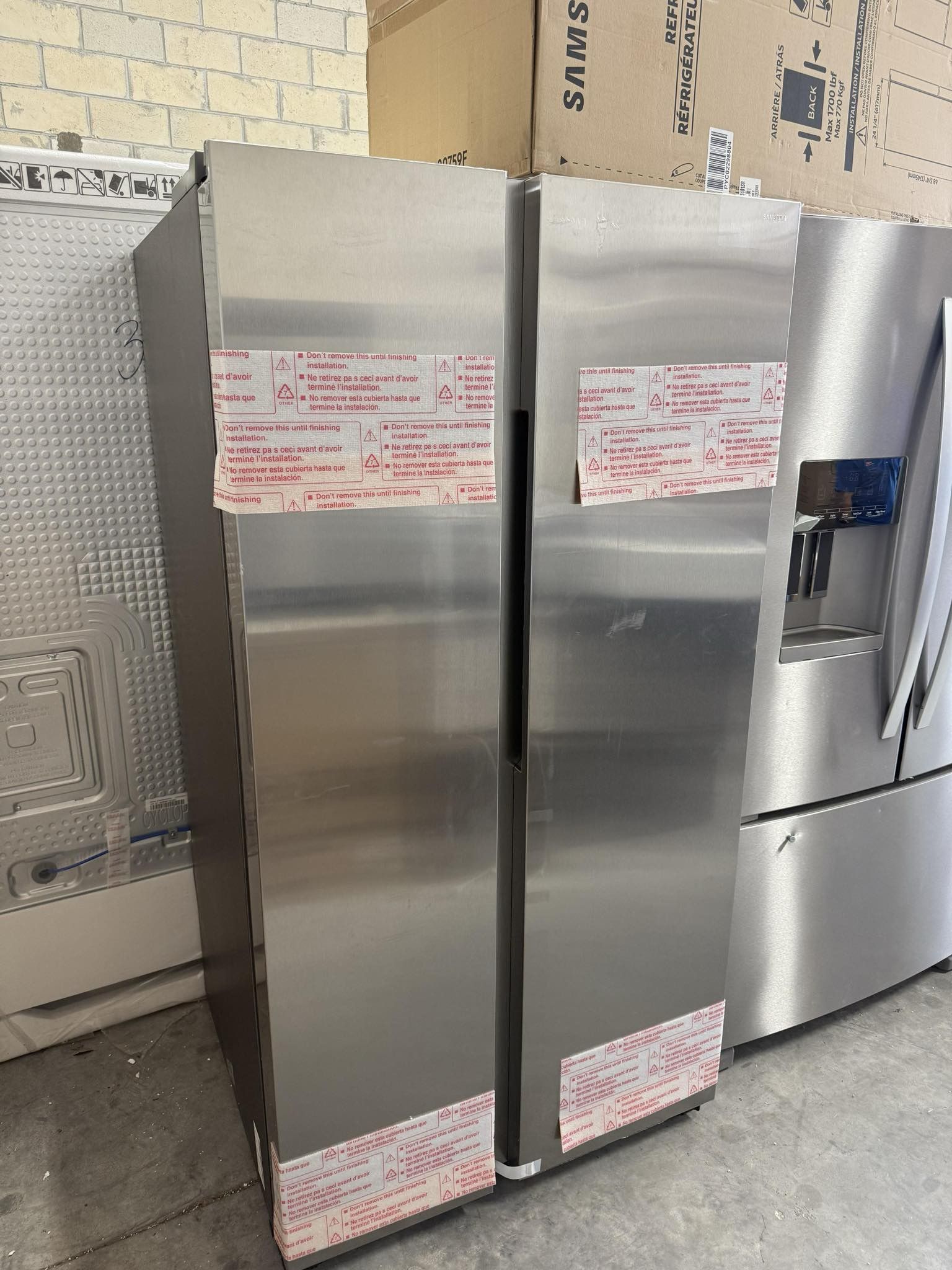 Refrigerator Open Box