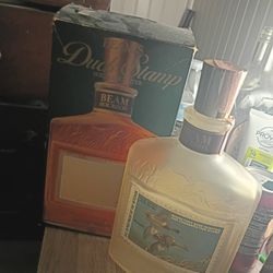 Beams Duck Stamp Series Decanter