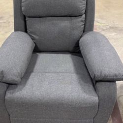 Gray Recliner Rocker $100