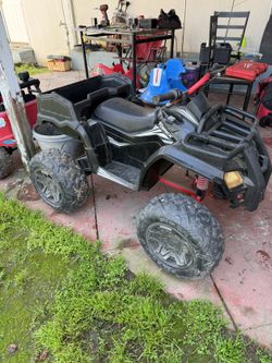 Kid, Quad Car Toy And Needs A Battery