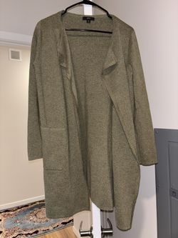 green coat