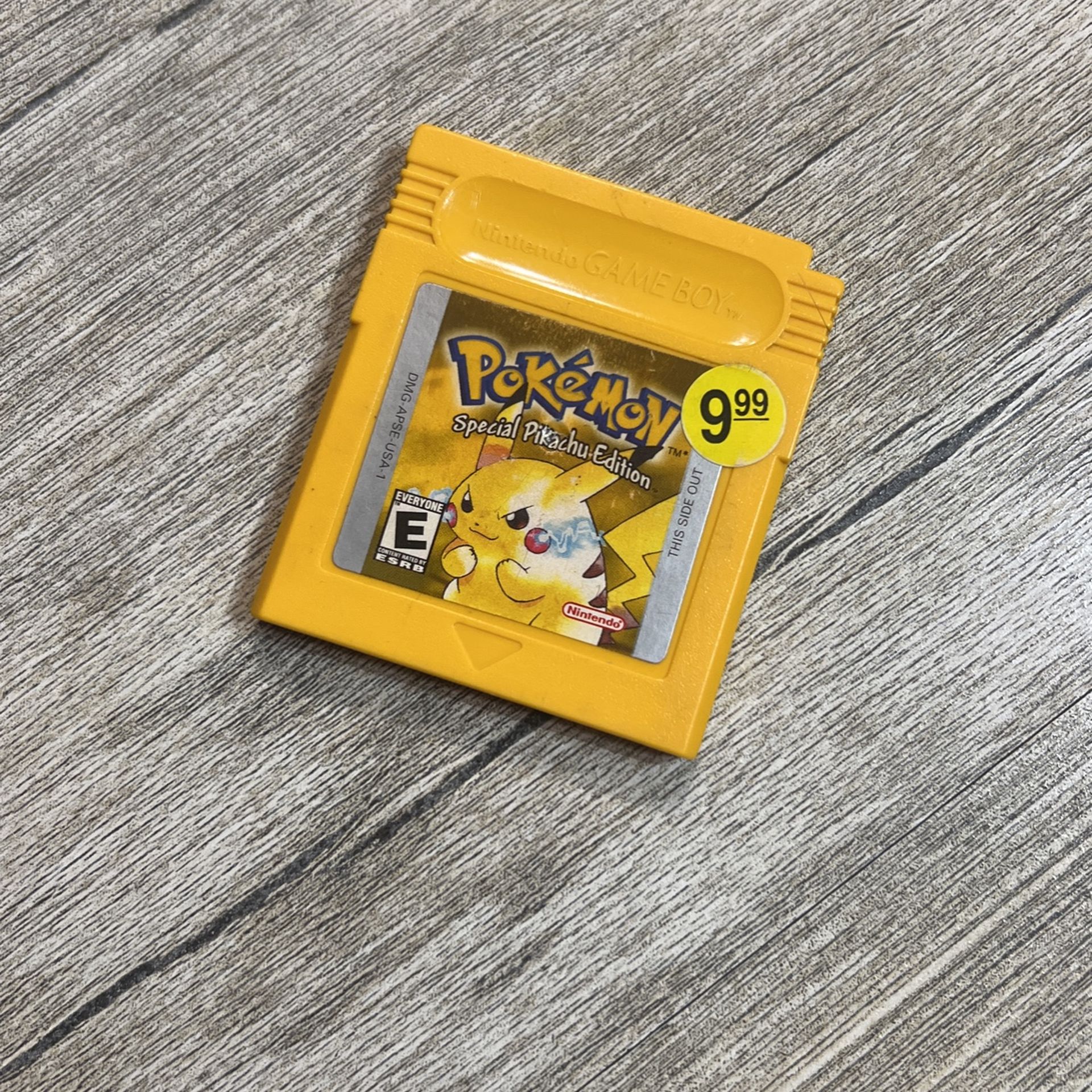 Nintendo Gameboy Pokémon Yellow Version 