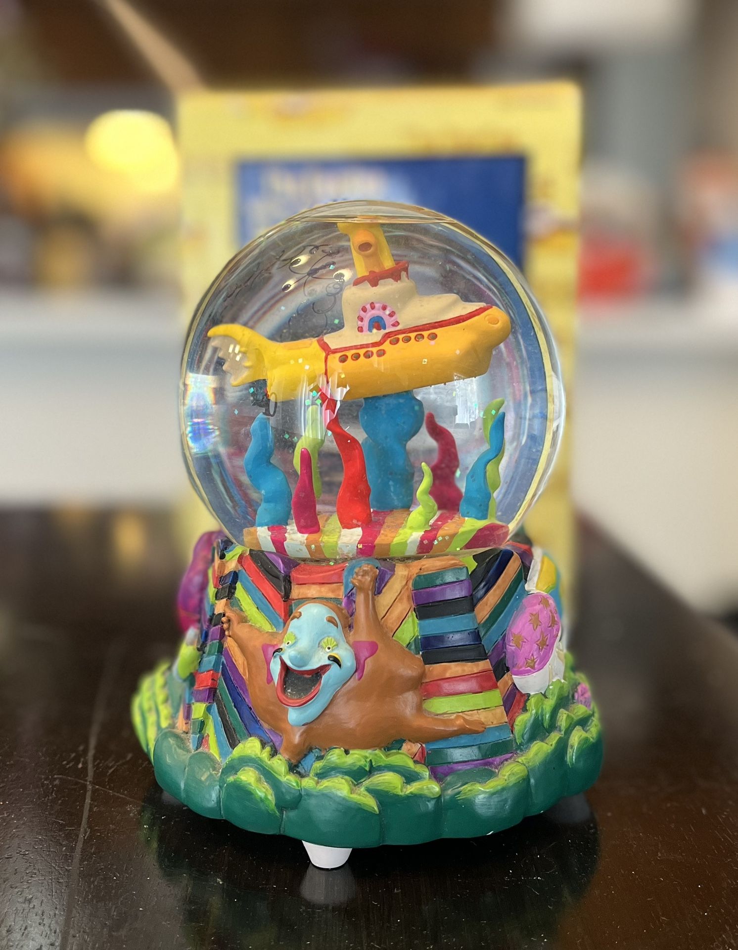 The Beatles Yellow Submarine Musical Globe
