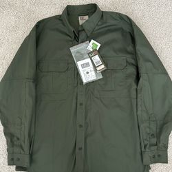 5.11 Tactical Taclite Pro Long Sleeve Shirt XL TDU Green