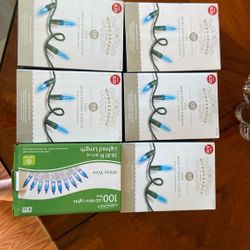 Blue LED Mini Lights