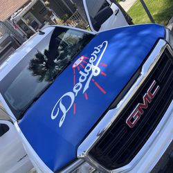 New! Hood Cover Dodgers