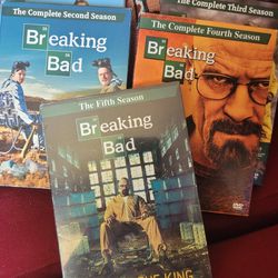 The Complete 5 Seasons Of Breaking Bad 