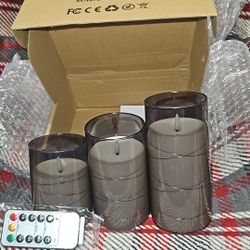 3 LED Stringlight Candle Set