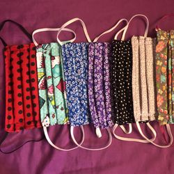 Cubre bocas para damas