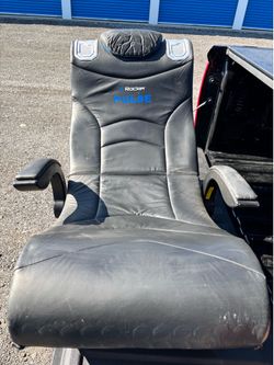 X Rocker Pulse Gaming Chair with Speakers  (Untested)