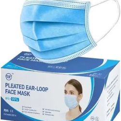 Disposable Face Masks 50 Pcs $1