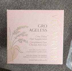 Vegamour GRO Ageless Gray Delay Old Packaging NEW