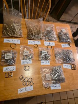 Weaver Leather Saddle & Leatherworking Hardware Lot