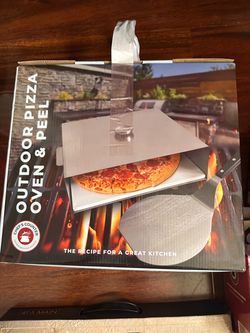 Chef's Counter Outdoor Pizza Oven & Peel kit