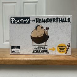 Poetry For Neanderthals