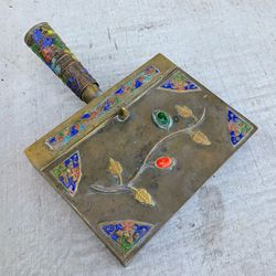 Antique 1920's Chinese Brass Box 