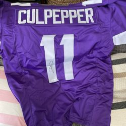 NFL Vikings Daunte Culpepper Autograph Jersey 