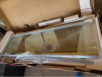 Shower enclosure glass