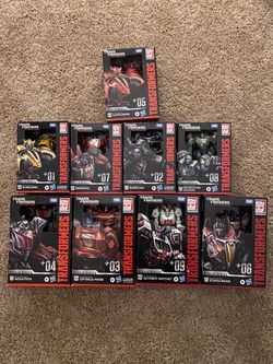 Transformers Generations Studio Series Figure Lot of 9